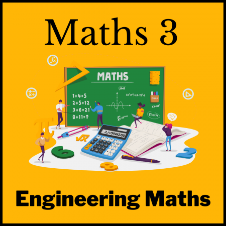 Maths 3 series (Engineering) + Handmade Notes (MU)