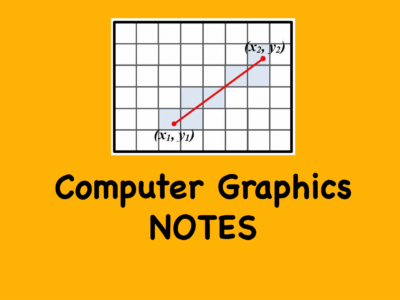 Computer Graphic Notes