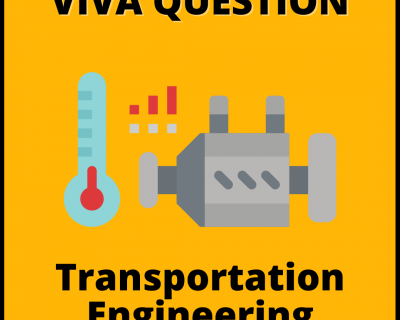 Transportation Engineering Viva Questions